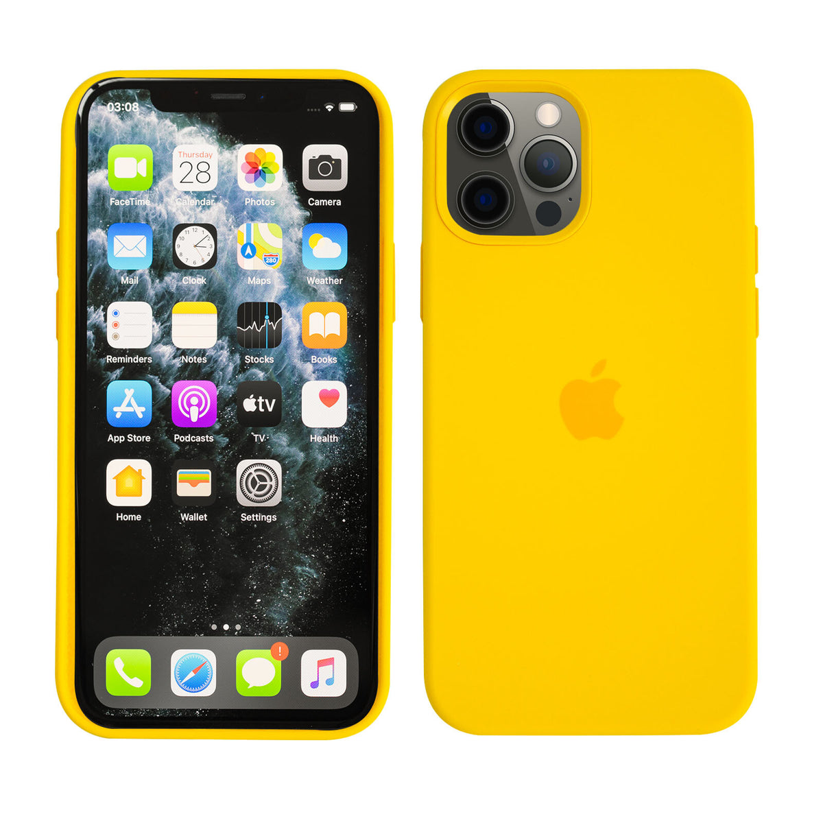 Flüssig Silikon Case für Original iPhone 12 / Mini / Pro / Max - Schutzhülle NEU