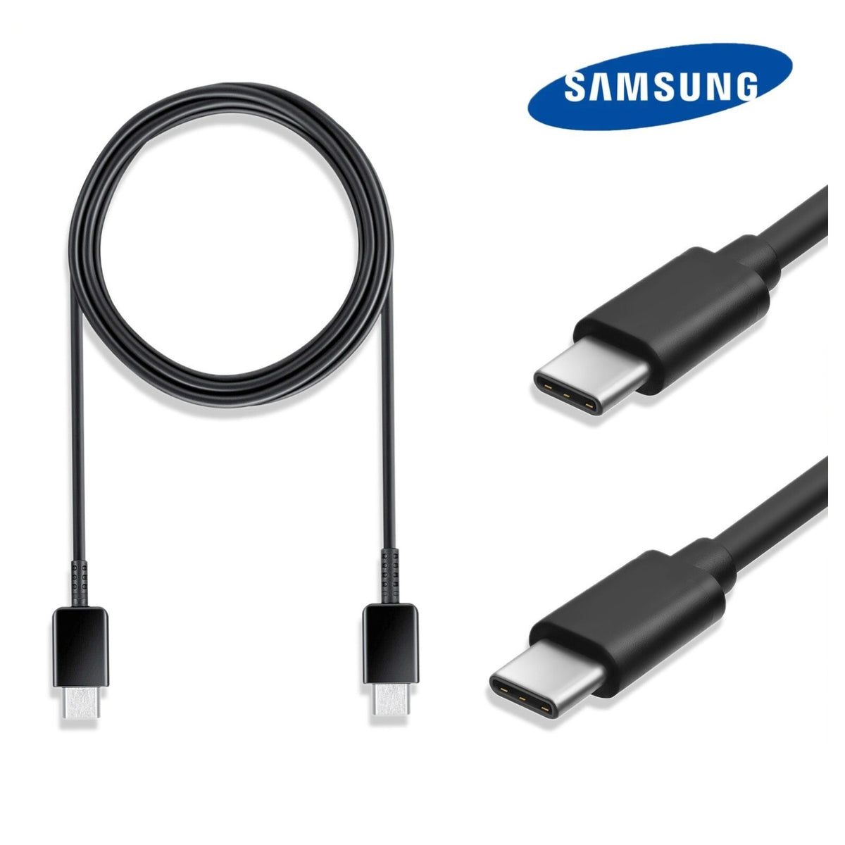 Original Samsung Schnellladegerät 25W / 45W / 65W + USB-C Ladekabel - Super Fast