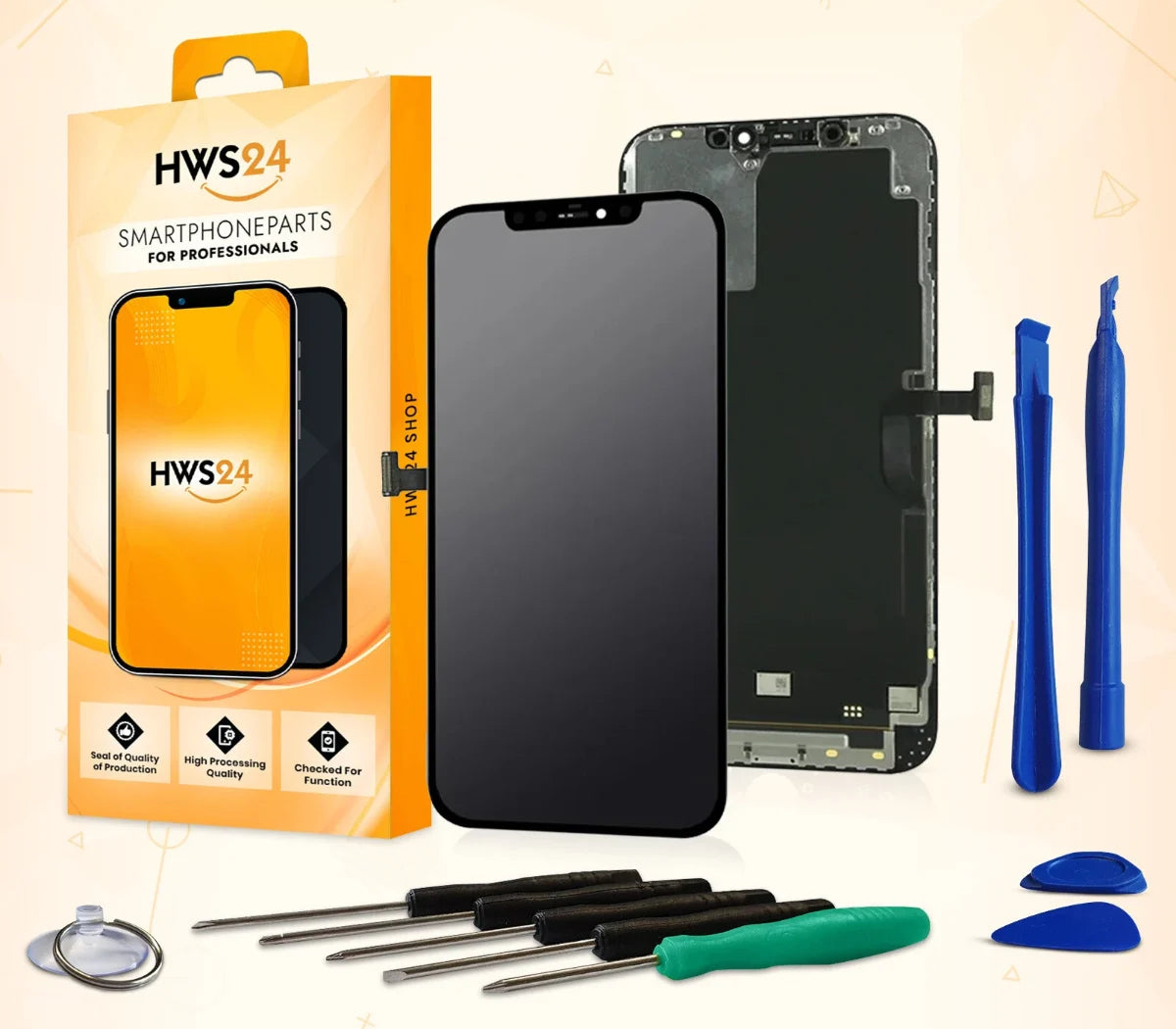 HWS24 display set with tools