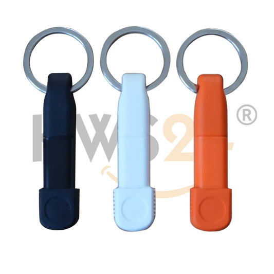Keychain 5in1 Multi Charging Cable USB-A Micro USB USB-C Apple Adapter