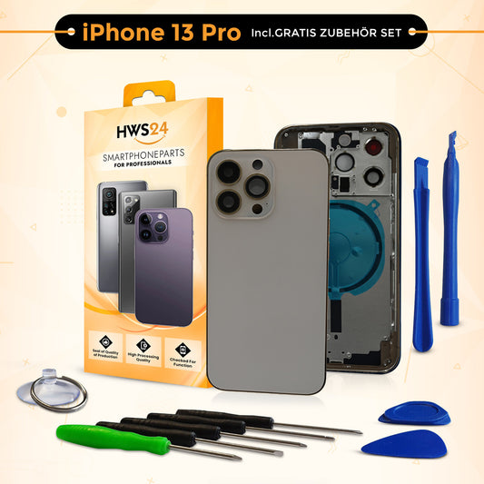 Back cover for iPhone 13 / 13 mini / 13 Pro / 13 Pro Max – back glass housing