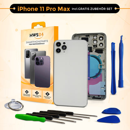 Backcover für iPhone 11 / 11 Pro / 11 Pro Max - Rückseite Glas Gehäuse Rahmen