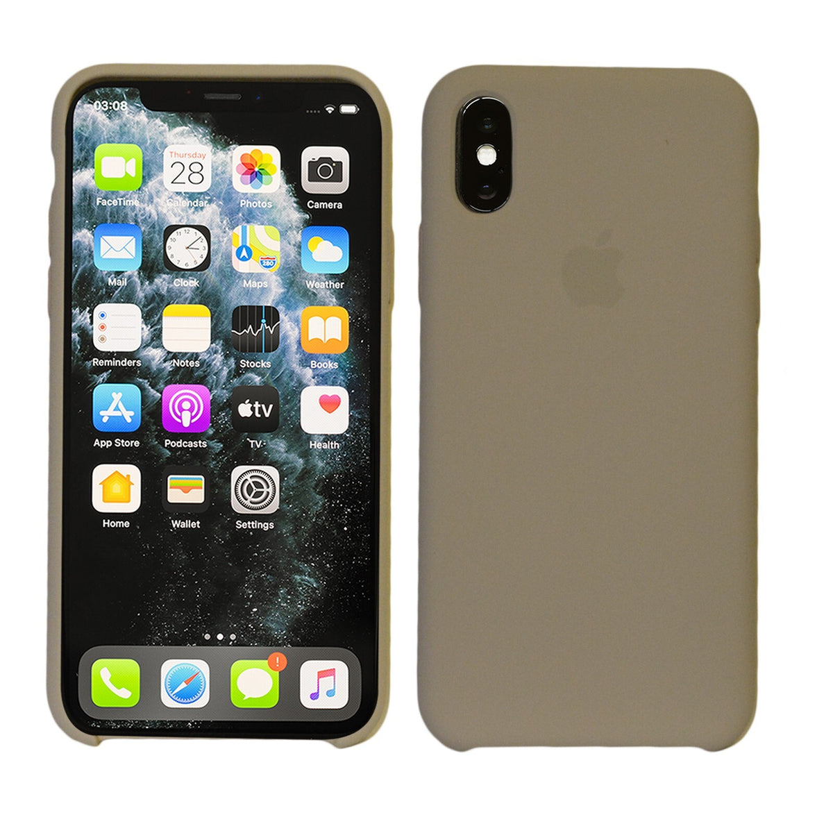 Flüssig Silikon Case für Original iPhone X XR XS 11 12 MAX Pro MINI Schutzhülle