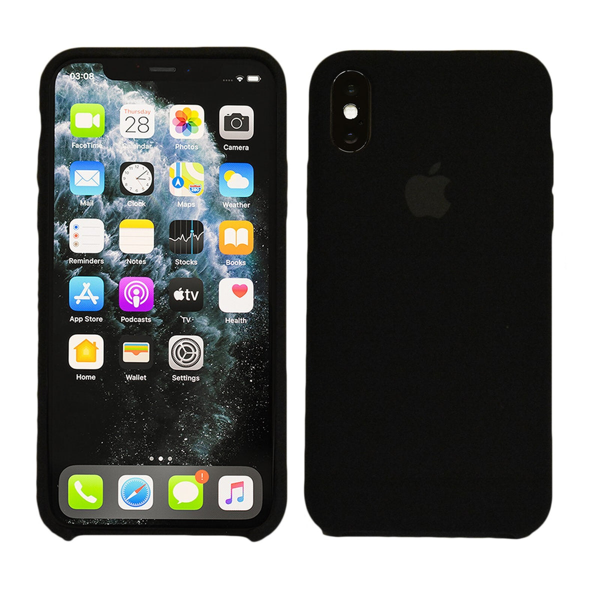 Flüssig Silikon Case für Original iPhone X XR XS 11 12 MAX Pro MINI Schutzhülle