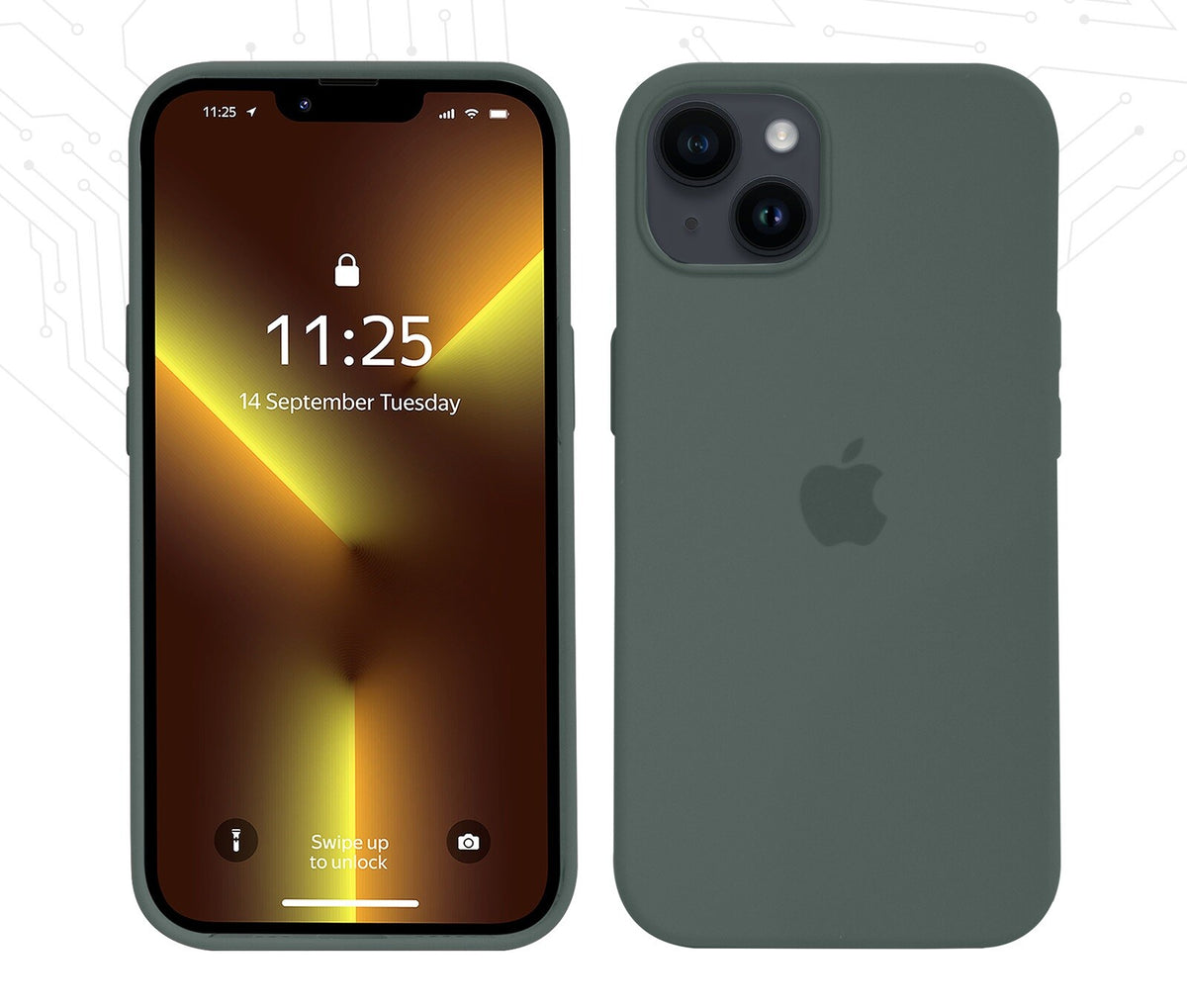 Flüssig Silikon Case für Original iPhone 14 / Plus / Pro / Max - Schutzhülle NEU