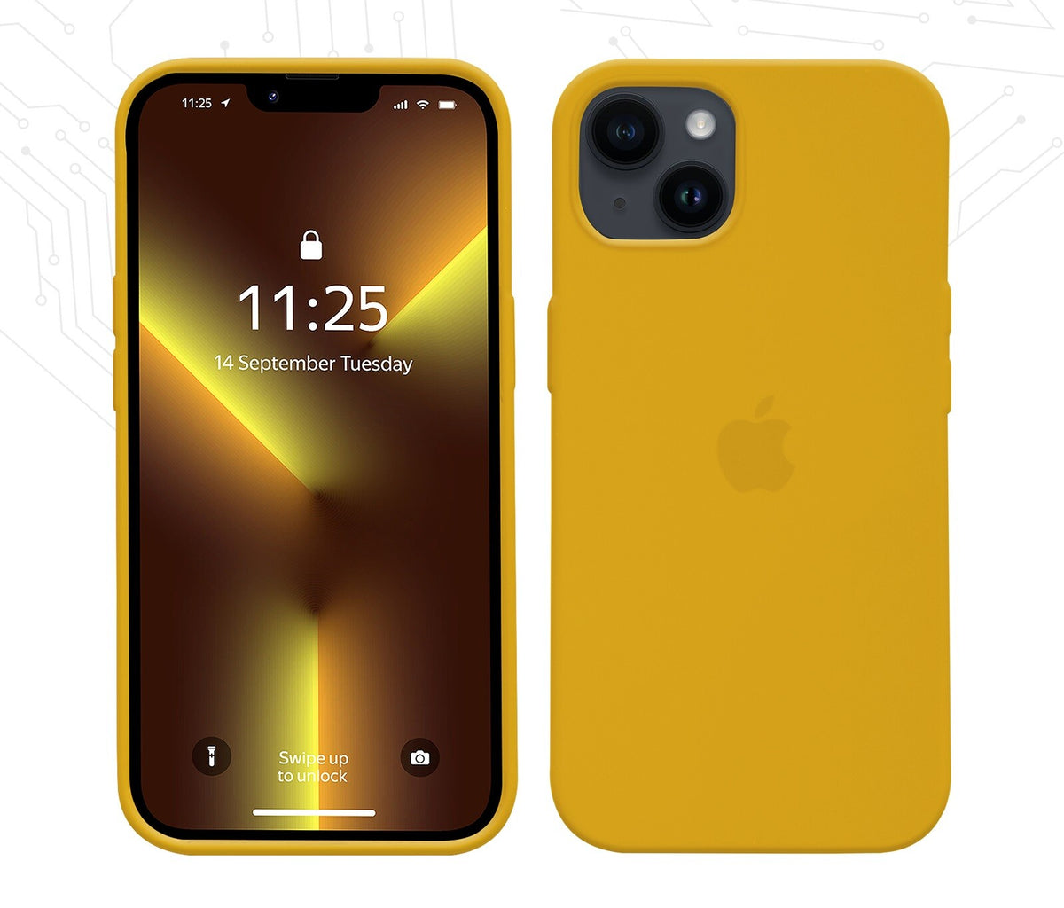 Flüssig Silikon Case für Original iPhone 14 / Plus / Pro / Max - Schutzhülle NEU