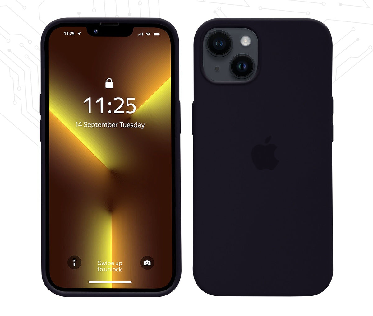 Flüssig Silikon Case für Original iPhone 14 / Plus / Pro / Max - Schutzhülle NEU