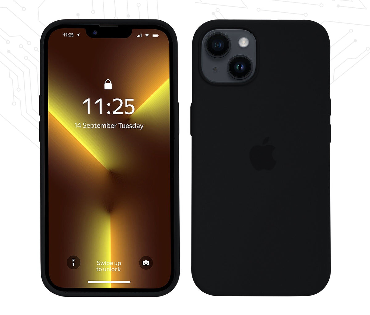 Flüssig Silikon Case für Original iPhone 14 / Plus / Pro / Max - Schutzhülle NEU