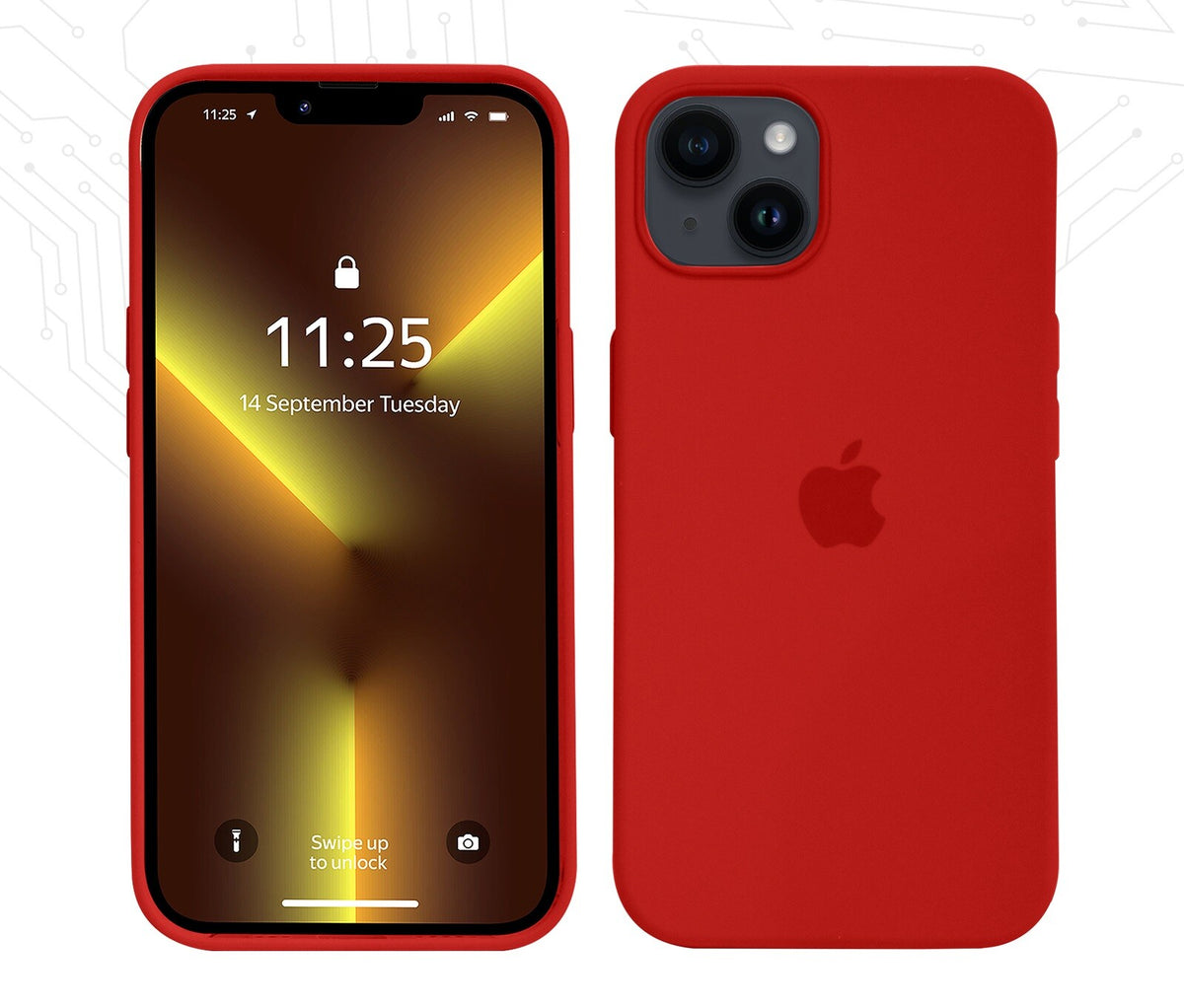 Flüssig Silikon Case für Original iPhone 14 / Plus / Pro / Max - Schutzhülle NEU