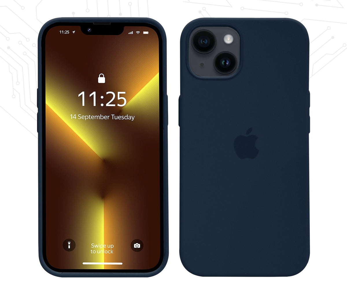 Flüssig Silikon Case für Original iPhone 14 / Plus / Pro / Max - Schutzhülle NEU