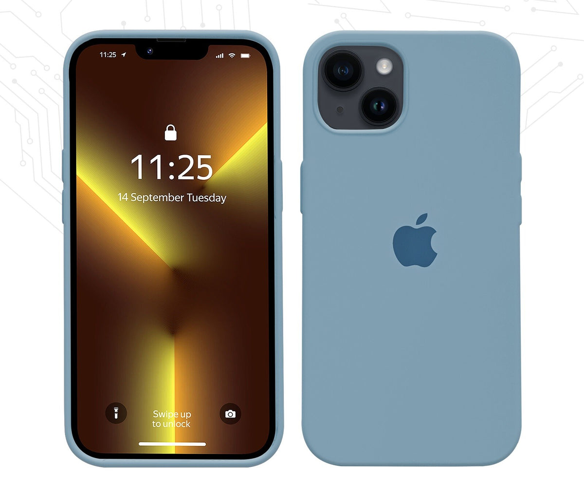 Flüssig Silikon Case für Original iPhone 14 / Plus / Pro / Max - Schutzhülle NEU