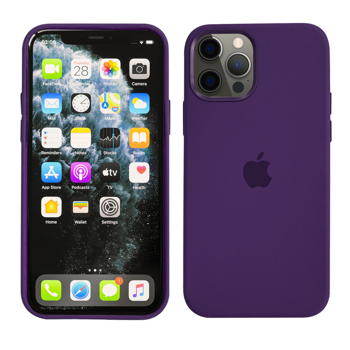 Flüssig Silikon Case für Original iPhone 12 / Mini / Pro / Max - Schutzhülle NEU