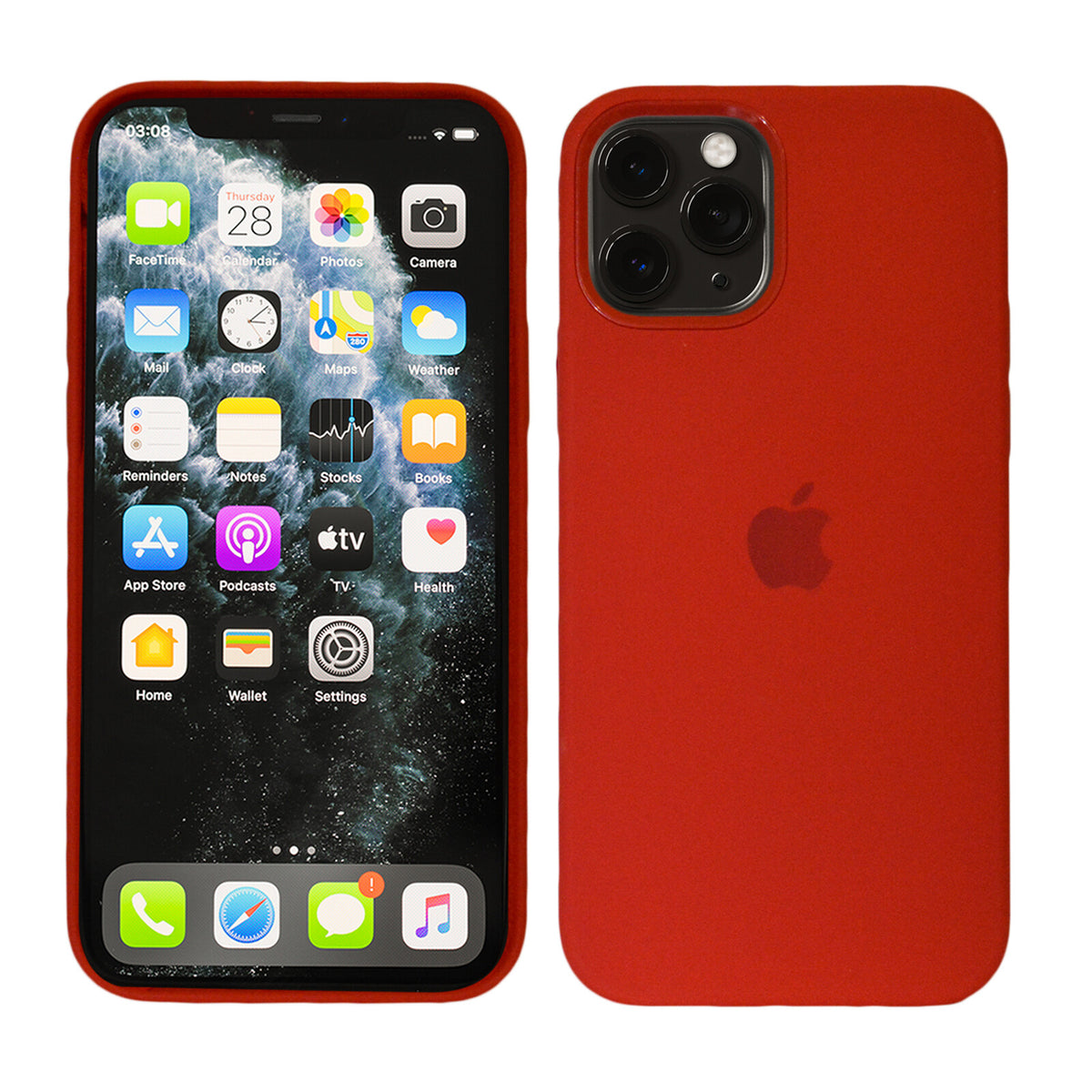 Flüssig Silikon Case für Original iPhone 12 / Mini / Pro / Max - Schutzhülle NEU