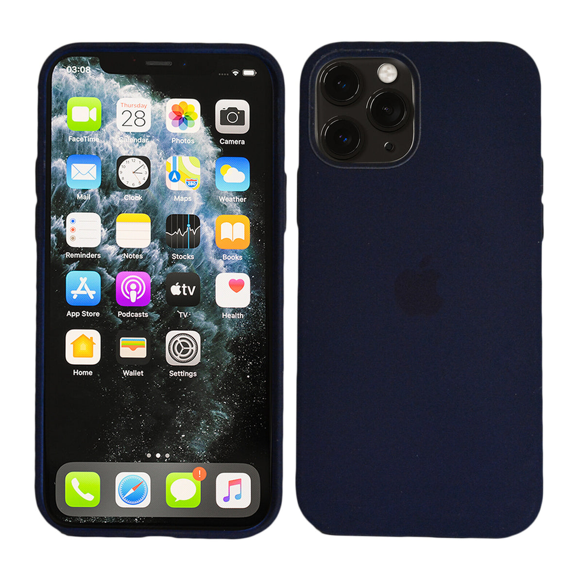 Flüssig Silikon Case für Original iPhone 12 / Mini / Pro / Max - Schutzhülle NEU
