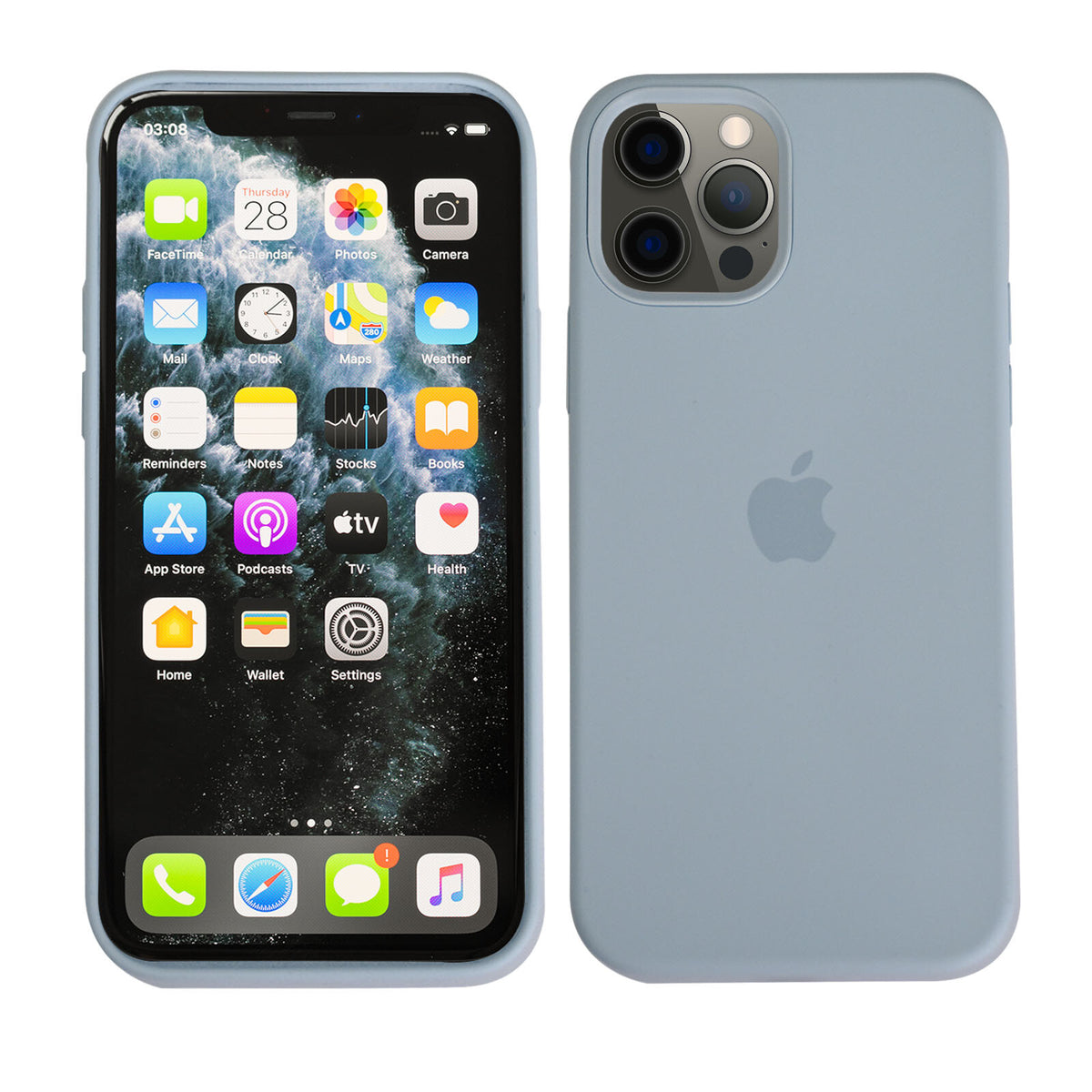 Flüssig Silikon Case für Original iPhone 12 / Mini / Pro / Max - Schutzhülle NEU