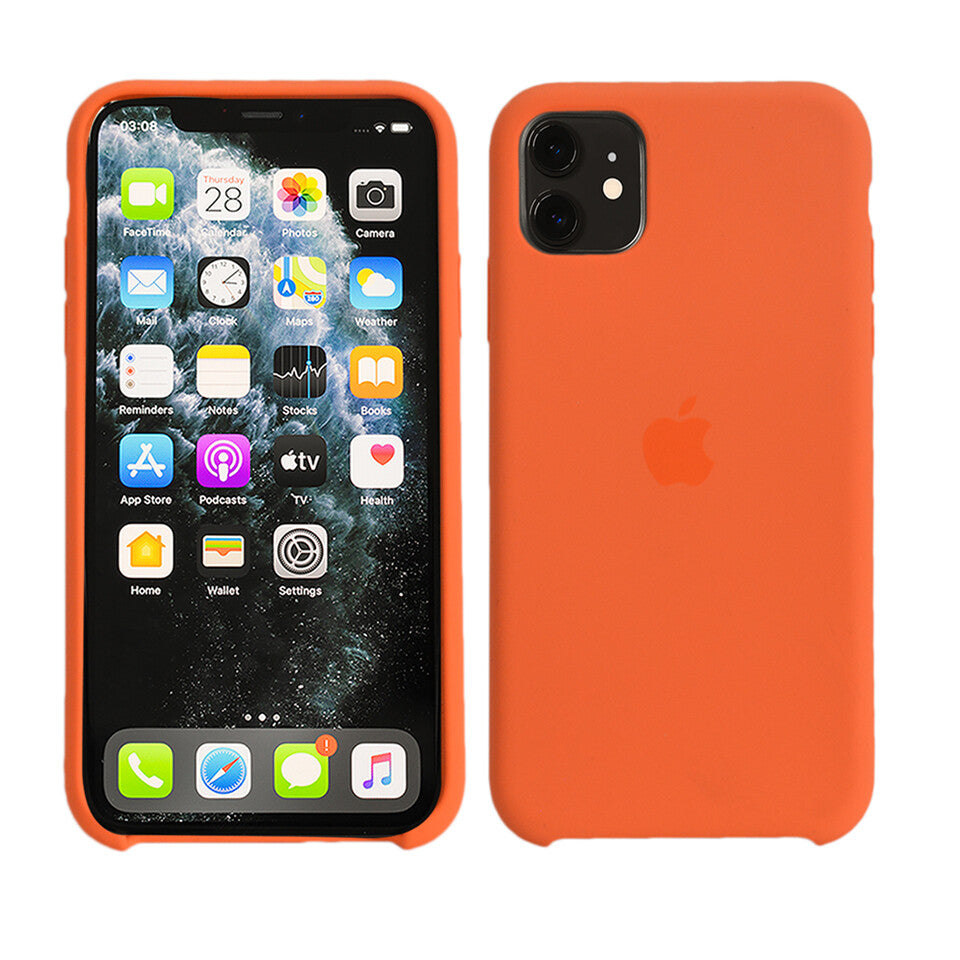 Liquid Silicone Case for Original iPhone 11 / 11 Pro / 11 Pro Max - Protectiv...