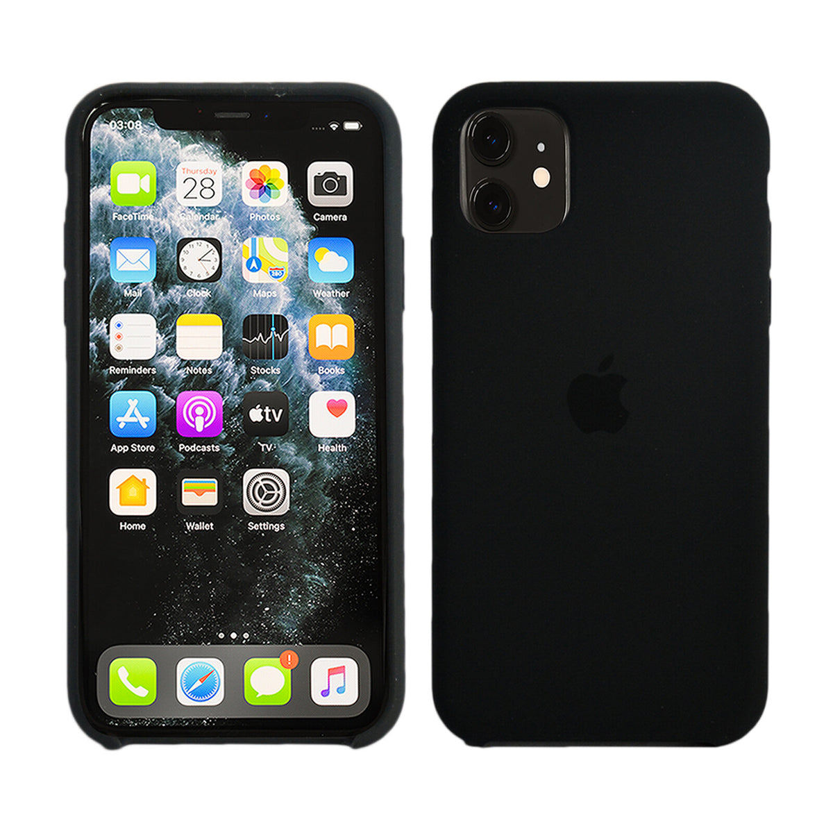 Liquid Silicone Case for Original iPhone 11 / 11 Pro / 11 Pro Max - Protectiv...