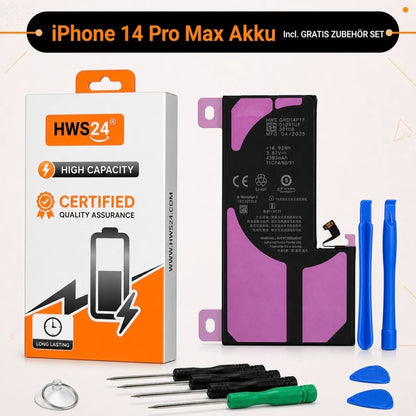 Akku für Apple iPhone 12 13 14 15 mini Pro Plus Pro Max / OHNE FEHLERMELDUNG NEU