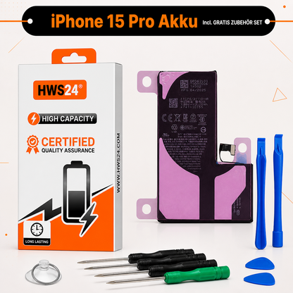 Akku für Apple iPhone 12 13 14 15 mini Pro Plus Pro Max / OHNE FEHLERMELDUNG NEU