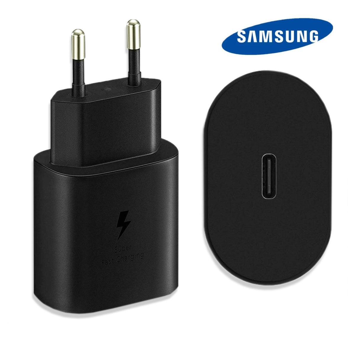 Original Samsung Schnellladegerät 25W / 45W / 65W + USB-C Ladekabel - Super Fast