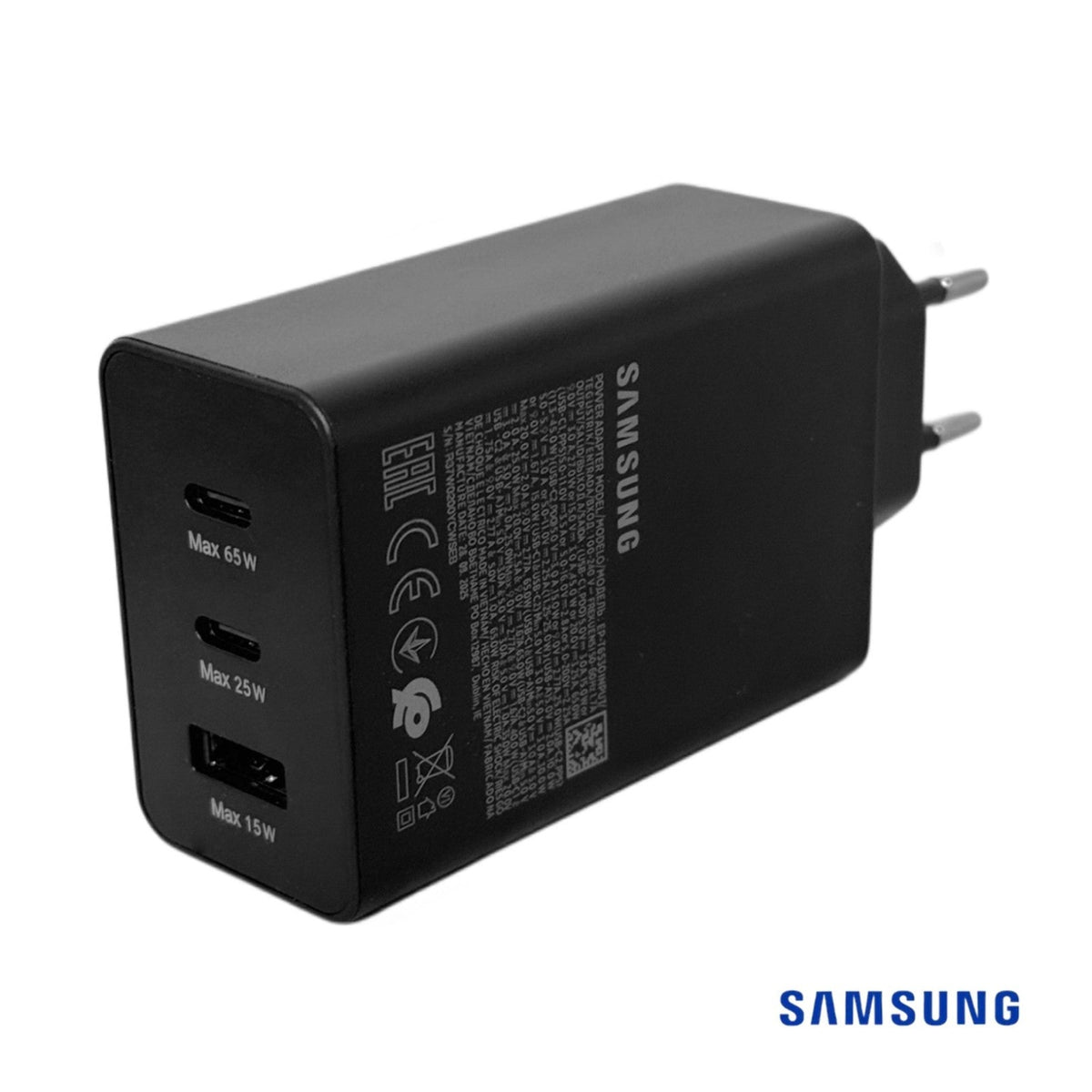 Original Samsung Schnellladegerät 25W / 45W / 65W + USB-C Ladekabel - Super Fast
